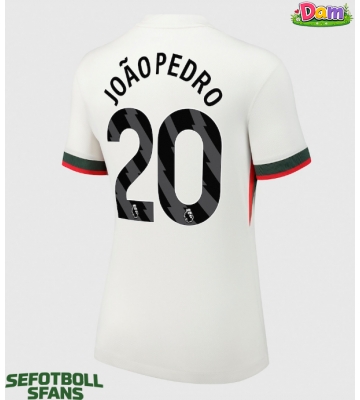Chelsea Joao Pedro #20 Bortatröja Kvinnor 2025-26 Kortärmad